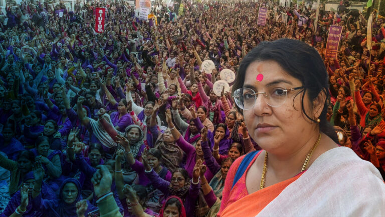 স্বাস্থ্য ভবন অভিযান: আশা কর্মীদের থেকে ‘গো ব্যাক’ স্লোগান শুনলেন লকেট চট্টোপাধ্যায়