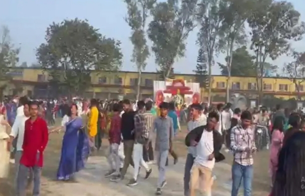 সরস্বতী পুজোকে ঘিরে হাতাহাতি দিনহাটা&hellip;