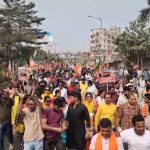 আনন্দপুর অগ্নিকাণ্ড: শুভেন্দুর মিছিল থেকে ডিজে, নিন্দা তৃণমূলের