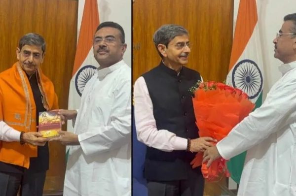 “সংবিধান বাঁচান” নয়া রাজ্যপালকে আবেদন শুভেন্দুর
