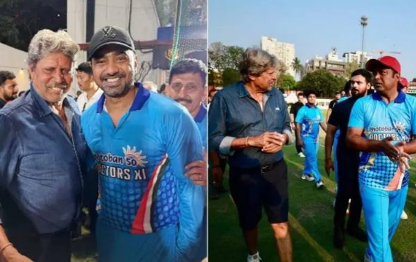 কলকাতায় কপিল, কিংবদন্তির সঙ্গে ছবি তুললেন দেব