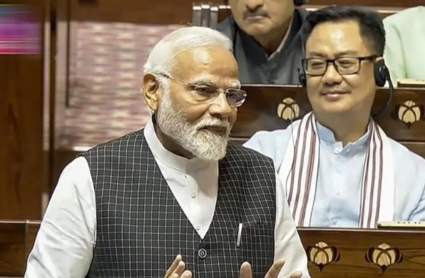 সংসদে ইরান-আমেরিকাকে বার্তা মোদির