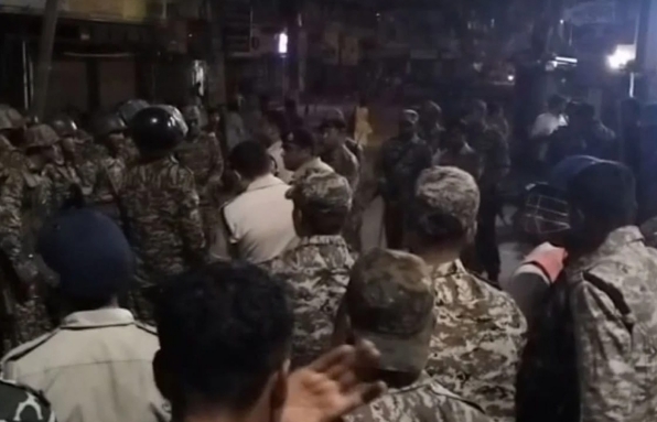রামনবমীর শোভাযাত্রাকে কেন্দ্র করে জঙ্গিপুরে&hellip;