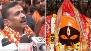 “চাই না অন্যায়, অনাচার” কালীঘাট মন্দির থেকে পূজো&hellip;