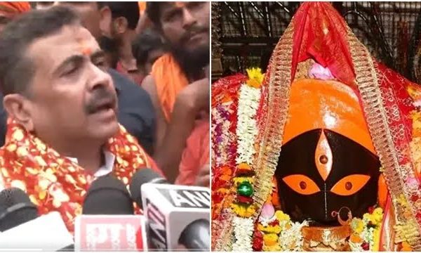 “চাই না অন্যায়, অনাচার” কালীঘাট মন্দির থেকে পূজো&hellip;