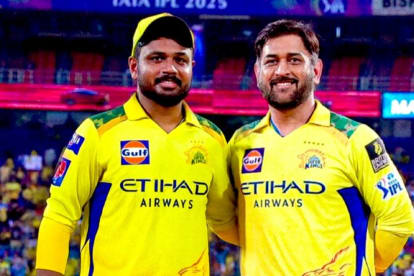 সঞ্জুকে ধোনির সঙ্গে তুলনা সিএসকের বোলিং কোচের