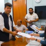 মনোনয়ন জমা দিয়ে জয় নিয়ে আত্মবিশ্বাস প্রকাশ বিধাননগরের কংগ্রেস প্রার্থী রনজিৎ মুখোপাধ্যায়ের
