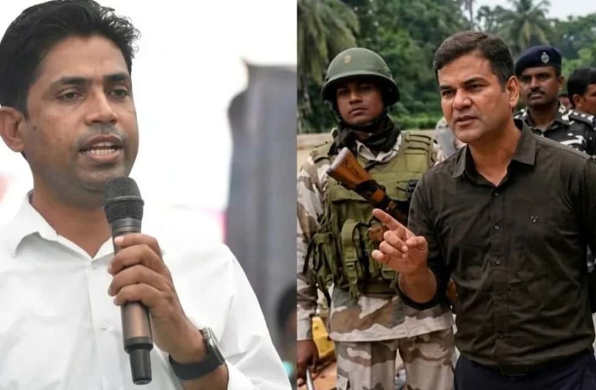 অজয় পাল শর্মাকে ঘিরে বিক্ষোভ জাহাঙ্গির খানের অনুগামীদের