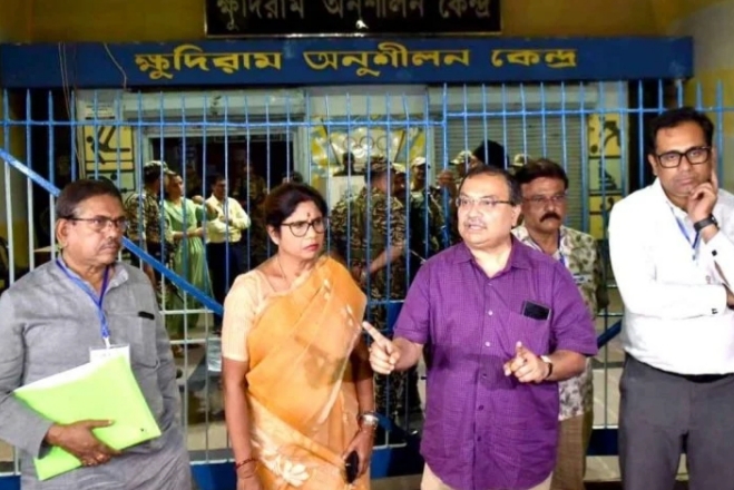 আবারও ক্ষুদিরাম অনুশীলন কেন্দ্রে শশী-কুণাল