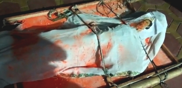 মমতা বন্দ্যোপাধ্যায়ের কুশপুতুল দাহ নদীয়াতে