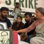 যন্তর মন্তরে অনশনস্থলে বৃন্দা কারাট