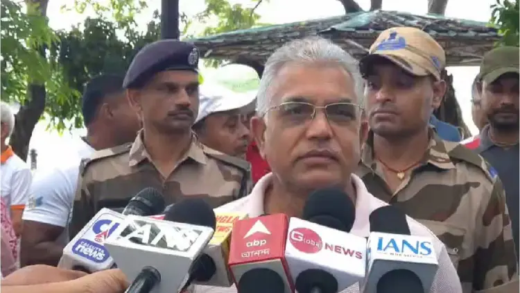 “চাইলে রাস্তায় জামা-কাপড় খুলে মারতে পারতাম” অভিষেককে পাল্টা দিলীপের
