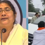 দোলা সেনকে ঘিরে বিক্ষোভ বিজেপি কর্মীদের