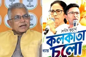 “দম থাকলে ব্রিগেডে যান” মমতাপন্থীদের খোঁচা দিলীপের