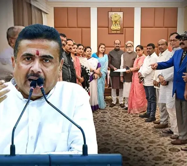 বাতিল বঙ্গভবনে শুভেন্দু-এনসিপিআই সাংসদদের বৈঠক