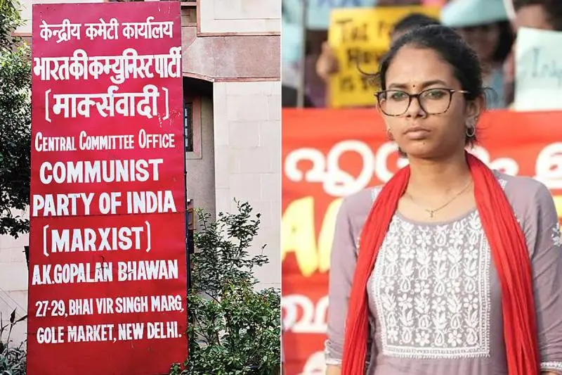 ঐশীকে জিজ্ঞাসাবাদ করতে এসে বাম কর্মীদের বাধার মুখে পড়ে দিল্লি পুলিশ
